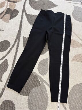 Lafayette 148 New York Black Ponte Leggings